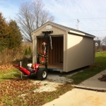 Shed move from Franklin to Muskego